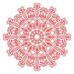 Mandala design for coloring books. vintage mandala Decorative round ornaments. Vintage decorative elements Oriental pattern. mandala Decorative background vector illustration.