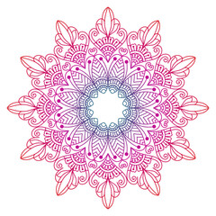 Mandala design for coloring books. vintage mandala Decorative round ornaments. Vintage decorative elements Oriental pattern. mandala Decorative background vector illustration.