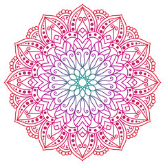 Mandala design for coloring books. vintage mandala Decorative round ornaments. Vintage decorative elements Oriental pattern. mandala Decorative background vector illustration.