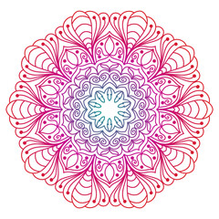 Mandala design for coloring books. vintage mandala Decorative round ornaments. Vintage decorative elements Oriental pattern. mandala Decorative background vector illustration.