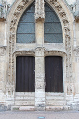 Fototapeta na wymiar saint-jacques chapel in vendome in france 
