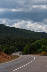 Sierra de la culebra antes de incendio