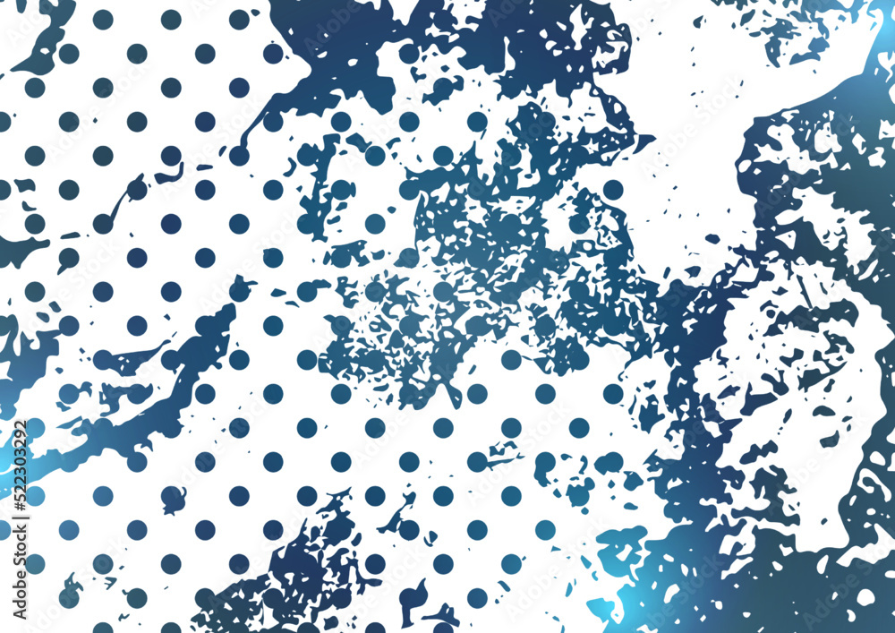 Poster random spotted abstract background effect, many dots. simple design. vector