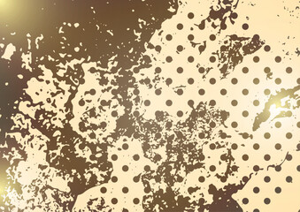 Random spotted abstract background effect, many dots. Simple design. Vector