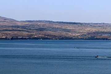 Lake Kinneret is a freshwater lake in northeastern Israel.