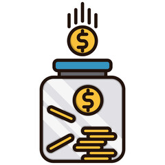 Fund jar icon