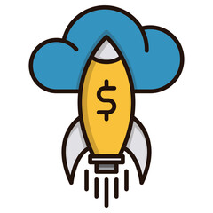 Fast money icon