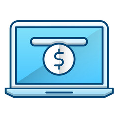 Online payment icon