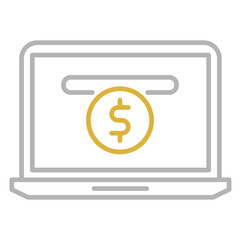 Online payment icon