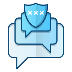 Conversation security icon