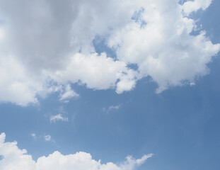 blue sky with clouds background