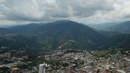 view from the top of the mountain