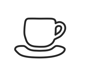 Drink Cup Icon - Vector Sign