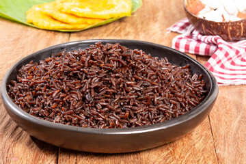 Rice with Coconut Typical Dish of the Caribbean Coast