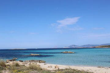 Fototapeta na wymiar Playa de ses Illetes in Formentera