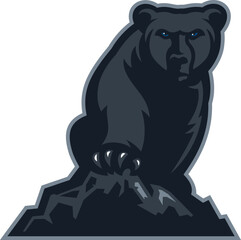 Bear Mascot Logo