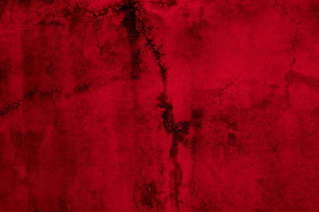 Old wall texture cement black red  background abstract dark color design are light with white gradient background.