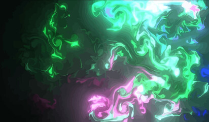 Fluid paint background
