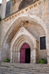 Fototapeta na wymiar Caylus France église St jean 