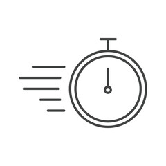Fast time icons  symbol vector elements for infographic web