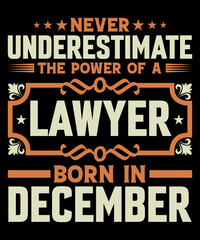 Lawyer Born in December