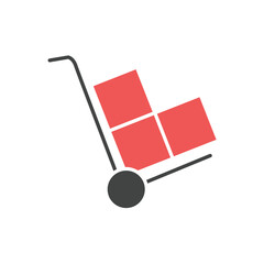 cargo icons  symbol vector elements for infographic web