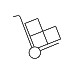 cargo icons  symbol vector elements for infographic web