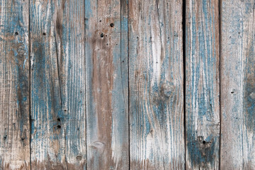 Obraz premium Vintage wooden door background. Weathered wood background.