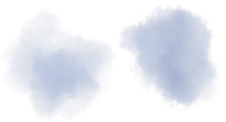 Naklejka na ściany i meble Realistic grey isolated fluffy cloud on the transparent background. 3d rendering 