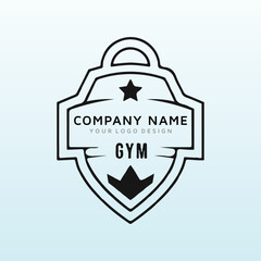 new gym in my home town logo letter LG