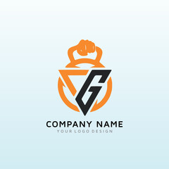 new gym in my home town logo letter LG