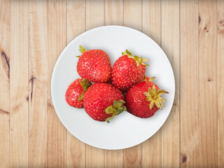 strawberries in a bowl