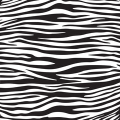Vector zebra texture design. Safari Animal fabric striped pattern skin. Africa safari illustration