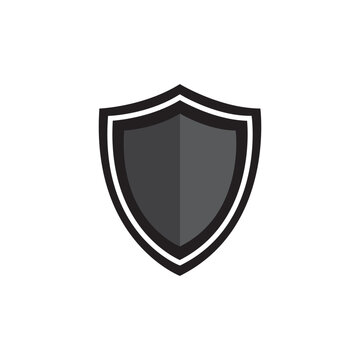 shield icon logo vector design tempate