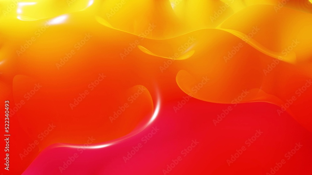 Poster stylish abstract background, surface of soft translucent material like peach jelly. creative soft br