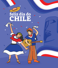 chile patrias fiestas day festive advertising poster.jpg