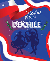 poster template illustration of dancing silhouette people dancing for the happy patrias independence event in Chile.jpg