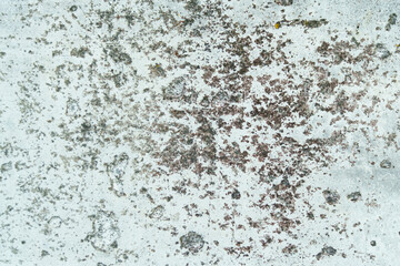 Background of white old wall with concrete texture.