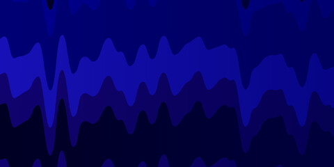 Light Purple vector pattern with curves.