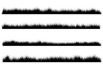 long grass silhouette