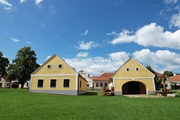 UNESCO Holašovice vesnická rezervace Selský dvůr Holašovice Jankov - Holašovice, Jihočeský...