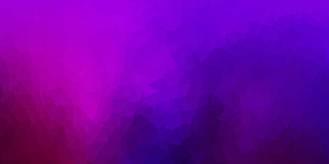 Obraz premium Dark blue, red vector triangle mosaic background.