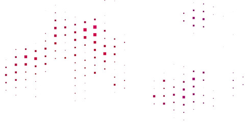 Dark Purple vector background with rectangles.