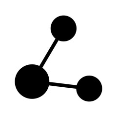 share icon or logo isolated sign symbol vector illustration - high quality black style vector icons
