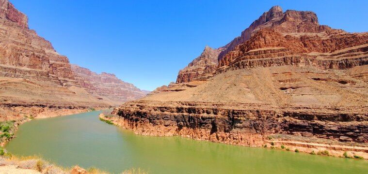 Colorado River below the Grand Canyon West Rim