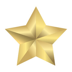 Fototapeta premium Golden star icon