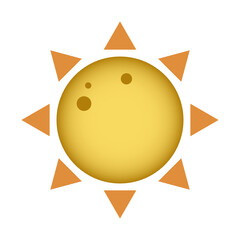Sun or brightness icon