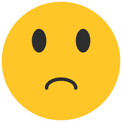 Sad Face Emoji