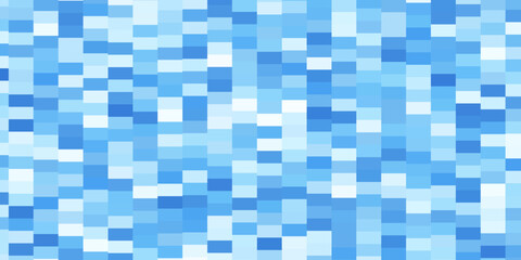 Light BLUE vector pattern in square style.