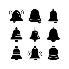 bell icon or logo isolated sign symbol vector illustration - high quality black style vector icons
